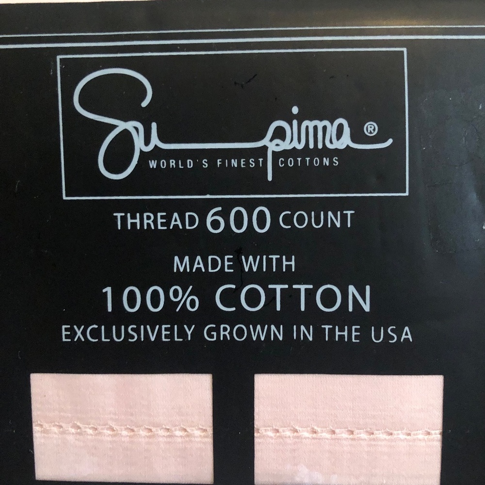 Luxury 100% Cotton 600 Thread count Supima Cotton King Sheet Set